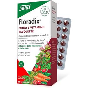 Salus haus gmbh & co kg Floradix - integratore di ferro e vitamine - 84 tavolette