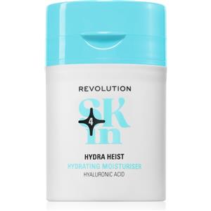 Revolution Skincare Hydra Heist Crema Idratante Leggera con Acido Ialuronico - 50 ml, Vegana e Cruelty-Free
