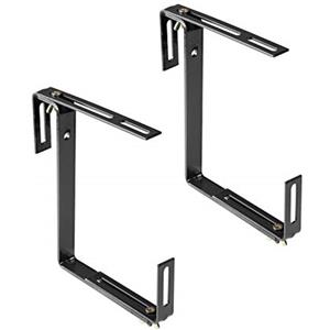 Xclou 343111 Supporto per fioriera, grigio antracite, 2 pezzi