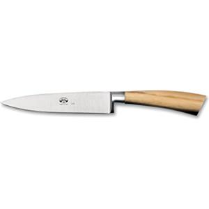BERTI COLTELLERIE Coltellerie Berti Coltello Trinciante Da Verdure Forgiato Cornotech Marrone