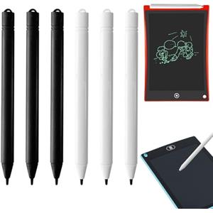 Loovisse 6 PCS Penna per Pittura LCD, Stilo Per Tavoletta Grafica LCD, Penna Da Disegno Stilo Per Pannello Lcd Plastica,Penna da Disegno a Stilo, Adatta per Tavolette da Scrittura LCD e Tavolette da Disegno