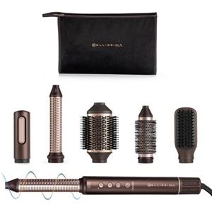 IMETEC Bellissima Prodigy, Styler, Tecnologia Ion-Ceramic, Controllo del calore, 3 Temperature, 1200 W, 6 accessori