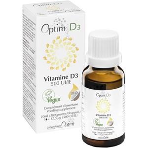 Bionoto Sprl Optim D3 Vitamina Vegetale 500UI Gocce 20 ml - Integratore Naturale da Licheni
