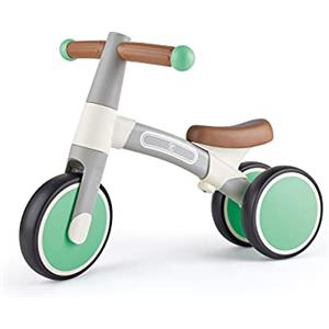 Hape - Triciclo Verde senza pedali | Balance Bike leggera a 3 ruote per migliorare l'equilibrio e le abilità motorie dei bambini dai 18 mesi