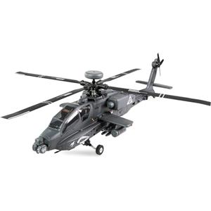Amewi Apache AH-64D CP Elicottero 6G/3D GPS RTF RC telecomandato Heli elicottero, verde oliva