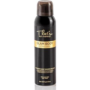 That'So That'So Glam Body Mousse Extra Dark 150Ml - Autoabbronzante Intenso Per Corpo - Abbronzatura Naturale Bronzea Duratura - 150 ml, pelle scura