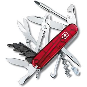Victorinox, Cyber Tool M, Coltellino Svizzero, Originale, Multiuso, Campeggio, 32 Funzioni, Lama, grande, Cavatappi