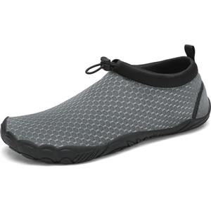 Mishansha Unisex Adulto Scarpe da Scoglio Uomo Asciugatura Rapida Scarpe Snorkeling Donne Morbido Durevole Scarpette Estive Acquatici per Nuoto 45EU Moda Blu