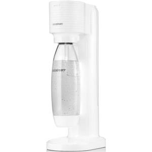 Sodastream Gasatore Gaia bianco ideale per realizzare acqua frizzante, include una bottiglia lavabile in lavasoviglie e un cilindro contenente Co2