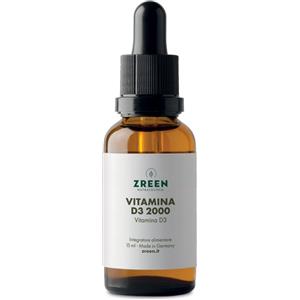 Zreen Vitamina D3 2000 UI - Integratore alimentare con MCT e Colecalciferolo - 15 ml