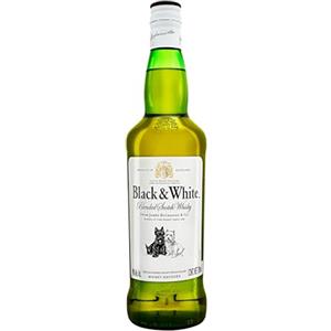 Black & White Blended Scotch Whisky - 700 ml