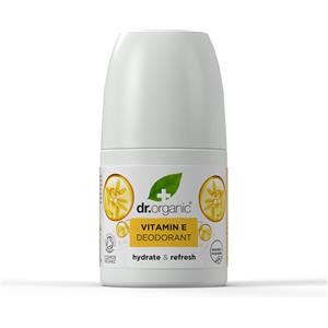 Dr. Organic Deodorante Vitamina E 50ml - Protezione Naturale per Pelli Normali e Secche