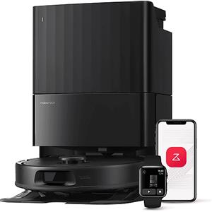 Roborock QR 598 - Aspirapolvere Robot con Navigazione LiDAR, Aspirazione Fino a 8000 Pa e Stazione di Pulizia