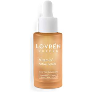Clinicalfarma Lovrén Superb Vitamin Siero Viso Rivitalizzante 30 ml - Antiossidante e Illuminante