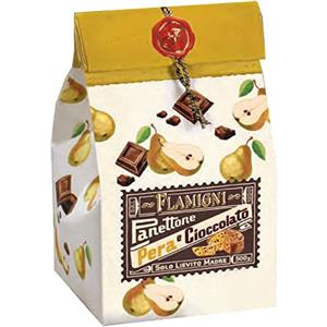 Generico Panettone Flamigni Panettone Pera e Cioccolato Sacchetto Rustico 500 g