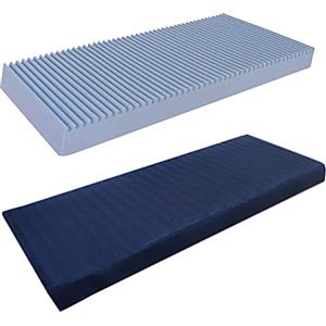 LE CHIC ARREDAMENTI Materasso Pieghevole singolo BLOOM per brandina Ortopedico Anallergico - 180 x 77 cm Alto 10 cm materassino da campeggio materassino camping trasportabile avvolgibile in espanso con fodera in cotone