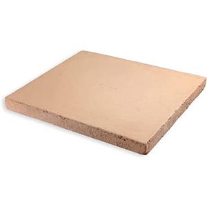 Megashopitalia Biscotto di Casapulla Pietra Refrattaria per Pizza Forno Fornace Saputo Made in Italy (L33,5xP33,5xH2cm)