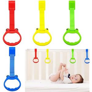 Teksome Baby Pull Up Bar, anelli pull -up di box | 4 pezzi di sicurezza inodore per stare in piedi i giocattoli - Accessori a boxe, prodotti per bambini per lo sviluppo della coordinazione occhio-mano