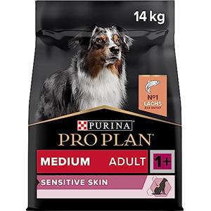 PURINA PRO PLAN Sensitive Skin Medium Crocchette per Cani Adulti con Salmone Sacco da 14kg