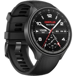 OnePlus Watch 2R - Smartwatch Gunmetal Gray con schermo AMOLED 1.43'', Snapdragon W5, 100 ore di batteria, IP68