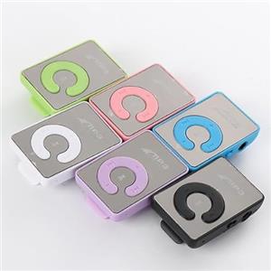 Generico LETTORE MP3 TASCABILE SUPPORTA SD SPORT CLIP COLORI BLU BIANCO ROSA