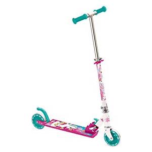 Mondo Toys - Monopattino in alluminio per bambino bambina UNICORN - manubrio regolabile - 2 ruote - 28515