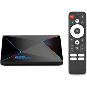 Sidiwen Android 14.0 TV Box, Android Box 2GB RAM 16GB ROM 1000M WIFI6 Ethernet 4K 8K HDR10 Chipset Allwinner H728, supporto 2.4G/5.8G Dual WiFi BT5.0 USB 2.0 USB 3.0 TV Box Android