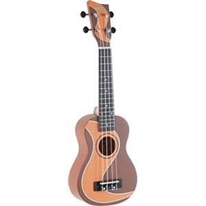 GEWA Ukulele soprano Manoa W-SO-BR Soprano Muddy Roads con Gig Bag