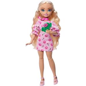 Barbie Dream Besties Malibu Festival Look - Bambola con Lunghi Capelli Biondi e 10 Abiti alla Moda, Giocattolo per Bambini 4 Anni