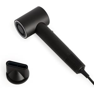 CREATE/ION STYLER/Asciugacapelli ionico nero/Tecnologia Frizz-Free, 2 temperature, funzione aria fredda, 2 velocità, tecnologia ioni negativi, 1800W