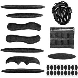 AIZHAZHA 10pcs Imbottitura per Caschi Bici, Imbottitura Interna Casco Bici Universali, Cuscinetti per Casco Bici in Schiuma, Anti-Collisione, Protettiva, kit di Imbottitura per Casco, per Moto da Bici