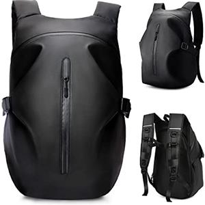 HYC00 Zaini moto per uomo Zaino per casco impermeabile, Accessori moto, Borse per laptop, Zaini da viaggio, Borse scuola per studenti