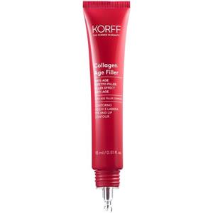 Korff Collagen Age Filler - Trattamento Antirughe Contorno Occhi e Labbra 15 ml con Effetto Riempitivo e Levigante