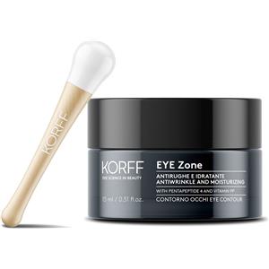 Korff Eye Zone Contorno Occhi Antirughe Idratante 15 ml - Con Pentapeptide 4 e Acido Ialuronico