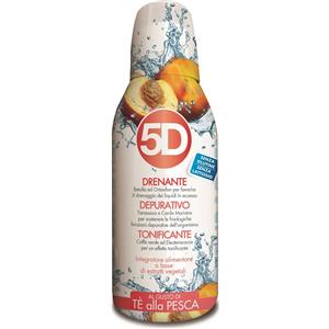 5D DEPURADREN 5d sleeverato pesca 500 ml - 5D DEPURADREN - 935621793