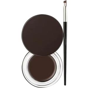 JCUGSBS Gel Eyeliner, Gel Eyeliner in Crema a Lunga Durata Impermeabile, Pigmenti ad Alta Intensità Trucco per Eyeliner a Prova di Sbavature, Eyeliner Waterproof con Pennelli Eyeliner Marrone