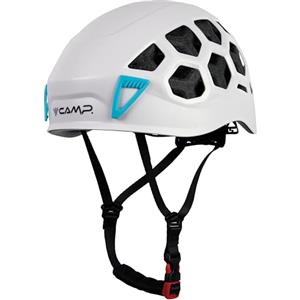 C.A.M.P. Ikon Nova - Casco da Arrampicata Donna 48-58 cm - Bianco, Leggero e Ventilato