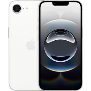 Apple iPhone 16e 128 GB: progettato per Apple Intelligence, con chip A18, un'autonomia grandiosa, fotocamera Fusion da 48MP e display Super Retina XDR 6,1''; Bianco