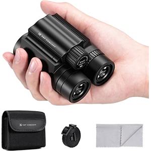 K&F Concept 8x21 Binocolo Professionale, Prisma BAK4, Obiettivo FMC, Potente per Osservazione Uccelli, Leggero e Portatile