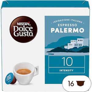 NESCAFÉ DOLCE GUSTO NESCAFÉ DOLCE GUSTO Espresso Palermo Caffè, 16 Capsule Compatibili Nescafé Dolce Gusto