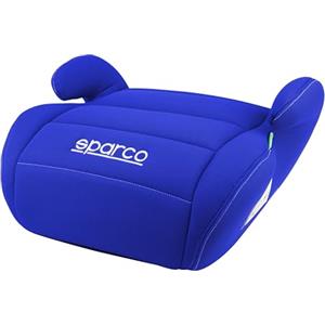 Sparco Rialzo per seggiolino auto blu i-Size per bambini e bambine. Approvato ECE R129/03 125-150 cm. Con rivestimento lavabile di 3 cm. Realizzato in ABS ad alta resistenza