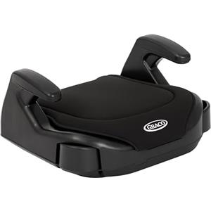 Graco - Booster Basic R129 Rialzo senza schienale, per bambini di altezza 135-150 cm (da 7 a 12 anni circa), colore Black