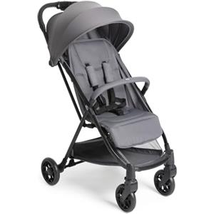 Chicco Urbino, Passeggino 0+ Mesi-22 Kg, Passeggino Leggero con Chiusura Smart e Compatta, Capotte Estensibile con Trattamenti UV50+ Antipioggia, Schienale Reclinabile, Regolabile, Poggiagambe, Grigio