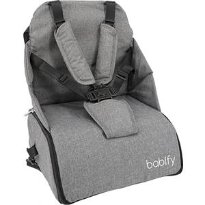 Babify Seggiolone da viaggio 2 in 1 Soft Grey