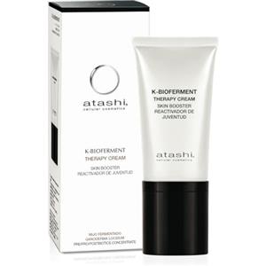 atashi K-Bioferment, Therapy Cream Skin Booster, Riattivante Giovinezza| Rivitalizzante Multi-correttivo Antietà, Crema da giorno con Biofermenti, Pelle sensibile e stressata, 50ml