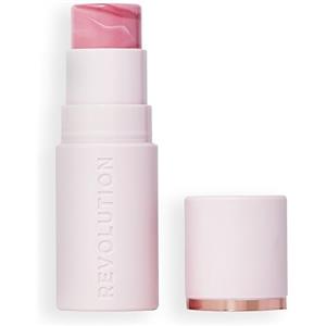 Revolution Beauty London Revolution, Skin Silk Marble Blush Stick, Colore Modulabile per Guance, Occhi e Labbra, Formula Crema-Polvere, Vegan & Cruelty-Free, Pinched Light Pink, 4.5g