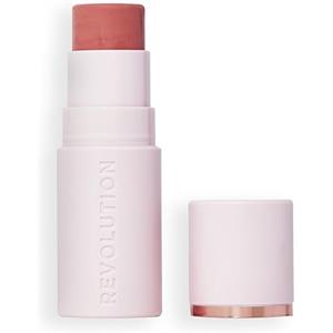 Revolution Beauty London Revolution, Skin Silk Marble Blush Stick, Colore Modulabile per Guance, Occhi e Labbra, Formula Crema-Polvere, Vegan & Cruelty-Free, Peachy Pink, 4.5g