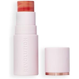 Revolution Beauty London Revolution, Skin Silk Marble Blush Stick, Colore Modulabile per Guance, Occhi e Labbra, Formula Crema-Polvere, Vegan & Cruelty-Free, Sunkissed Apricot, 4.5g