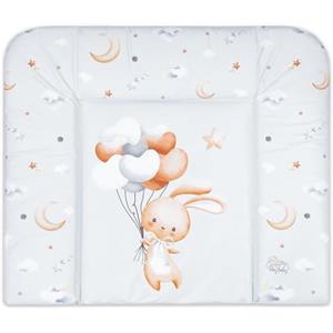 Totsy Baby Fasciatoio neonato 75x72 cm - materassino portatile universale lavabile e impermeabile su cassettiera lavatrice e tavolo cuscino da viaggio tappetino materasso Coniglio