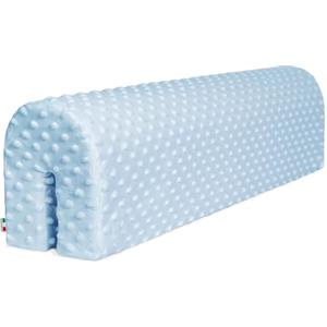 Babysanity Paracolpi Lettino Neonato Cuscino Riduttore Lettino Protezione Letto (70 Cm, Minky Azzurro)